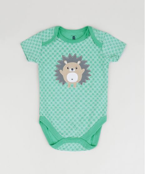 Body-Infantil-Porco-Espinho-Estampado-Manga-Curta-Verde-9584544-Verde_1