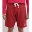 Bermuda-de-Moletom-Masculina-Sorriso-de-Arco-Iris--Vermelho-9958581-Vermelho_1