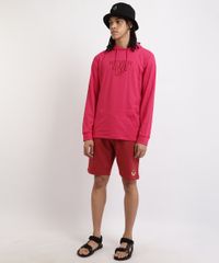 Camiseta-Masculina--Never-Give-Up--Manga-Longa-Gola-com-Capuz-Rosa-Escuro-9959850-Rosa_Escuro_3