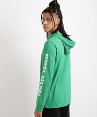 Camiseta-Masculina--Respira-Nao-Pira--com-Bolso-e-Capuz-Manga-Longa-Verde-9959849-Verde_2