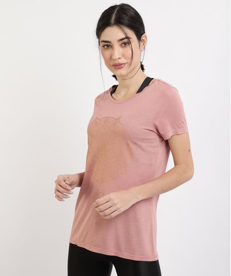 Blusa-Feminina-Mandala-Manga-Curta-Decote-Redondo-Rosa-9944469-Rosa_1