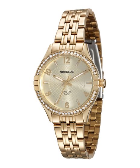 Kit-de-Relogio-Analogico-Seculus-Feminino---Conjunto-com-Colar---Pulseira---23567LPSVDA1K-Dourado-9798501-Dourado_1