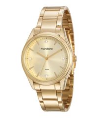 Kit-de-Relogio-Analogico-Mondaine-Feminino---Pulseira---53568LPMVDE1KC-Dourado-9798975-Dourado_1