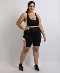 Short-Feminino-Plus-Size-Esporte-Ace-com-Recorte-Lateral-Cintura-Alta-Preta-9958595-Preto_3