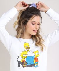 Blusao-de-Moletom-Feminino-Os-Simpsons-Decote-Redondo-Branco-9954548-Branco_4