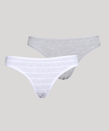 Kit-de-2-Calcinhas-Biquini-em-Malha-Estampada-Listrada-Cinza-9956905-Cinza_1
