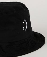 Chapeu-de-Sarja-Masculino-Bucket-com-Bordado-Preto-9957462-Preto_3