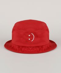 Chapeu-de-Sarja-Masculino-Bucket-com-Bordado-Vermelho-9957462-Vermelho_1