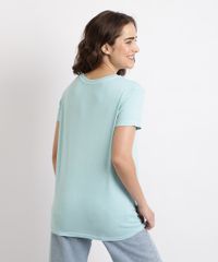 T-shirt-Feminina-Mindset--Be-Nice-Or-Go-Away--Manga-Curta-Decote-Redondo-Azul-Claro-9960574-Azul_Claro_2