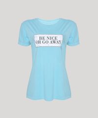 T-shirt-Feminina-Mindset--Be-Nice-Or-Go-Away--Manga-Curta-Decote-Redondo-Azul-Claro-9960574-Azul_Claro_5