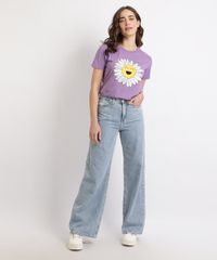 T-shirt-Feminina-Mindset--Margarida--Manga-Curta-Decote-Redondo-Lilas-9962296-Lilas_3