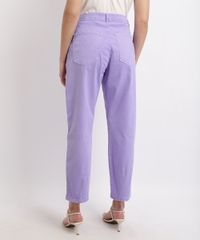 Calca-de-Sarja-Feminina-Mindset-Slouchy-Cintura-Alta-Lilas-9950380-Lilas_1_2