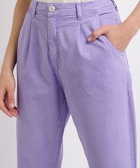 Calca-de-Sarja-Feminina-Mindset-Slouchy-Cintura-Alta-Lilas-9950380-Lilas_1_4