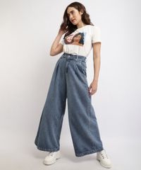 T-shirt-Feminina-Mindset--Rostos--Manga-Curta-Decote-Redondo-Off-White-9960576-Off_White_3