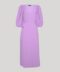 Vestido-Feminino-Mindset-Longo-Manga-3-4-com-Transpasse-Lilas-9962295-Lilas_5 Vestido-Feminino-Mindset-Longo-Manga-3-4-com-Transpasse-Lilas-9962295-Lilas_5