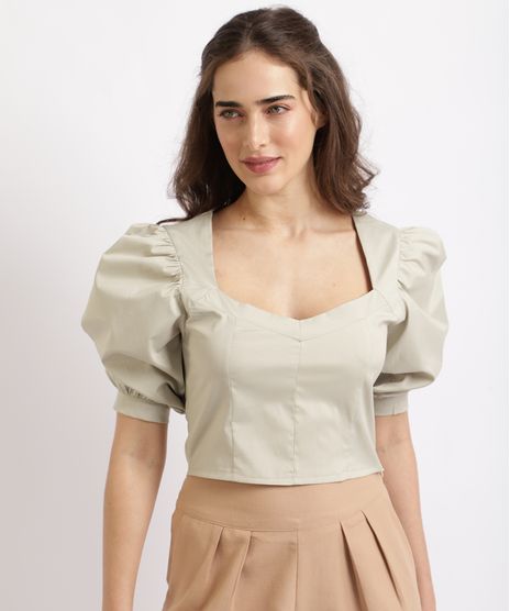 Blusa-Feminina-Mindset-Manga-Curta-Bufante-Decote-Princesa-com-Recortes-Bege-Claro-9962178-Bege_Claro_1
