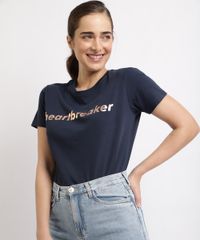 T-shirt-Feminina-Mindset--Heart-breaker--Manga-Curta-Decote-Redondo-Azul-Marinho-9960567-Azul_Marinho_1