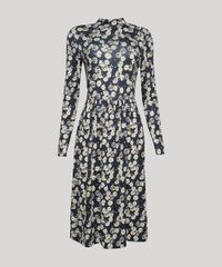 Vestido-Feminino-Mindset-Midi-Estampado-Floral-Margaridas-Manga-Longa-Gola-Alta-Preto-9962192-Preto_5