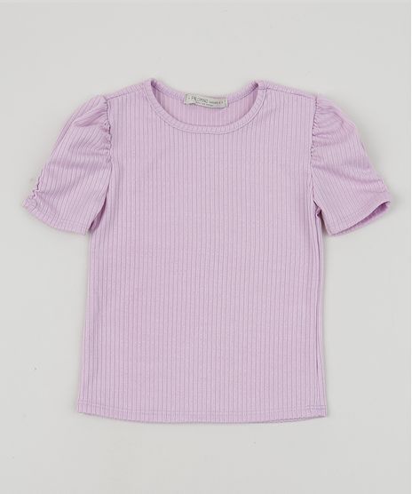 Blusa-Infantil-Canelada-Manga-Curta-Bufante-Gola-Alta-Lilas-9944592-Lilas_1