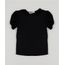 Blusa-Infantil-Canelada-Manga-Curta-Bufante-Gola-Alta-Preta-9944592-Preto_1