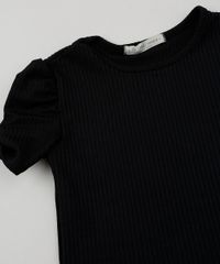 Blusa-Infantil-Canelada-Manga-Curta-Bufante-Gola-Alta-Preta-9944592-Preto_4