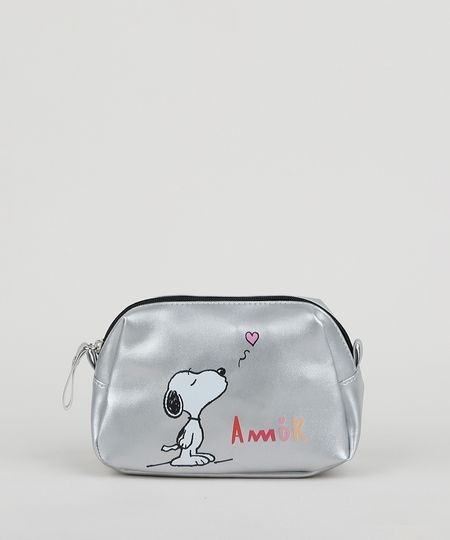 Necessaire-Feminina-Snoopy-Prateada-9949209-Prateada_1