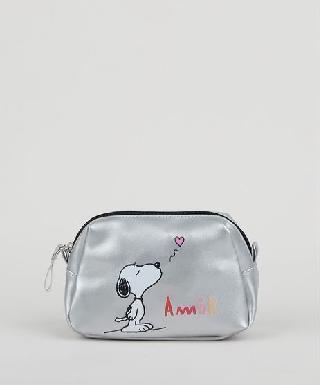 Necessaire-Feminina-Snoopy-Prateada-9949209-Prateada_1
