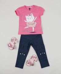 Blusa-Infantil-Gata-Bailarina-Manga-Curta-Decote-Redondo-Rosa-9953014-Rosa_3