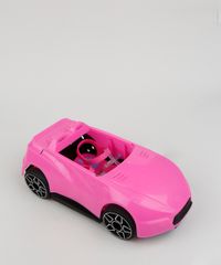 Sandália da Barbie com Carrinho Rosa Infantil Carrinho