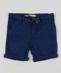 Bermuda-de-Sarja-Infantil-com-Glitter-e-Cadarco-Azul-Marinho-9953492-Azul_Marinho_1