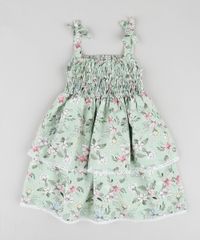 Vestido-Infantil-em-Camadas-Estampado-Floral-com-Lacos-Alca-Media-Verde-9906259-Verde_1