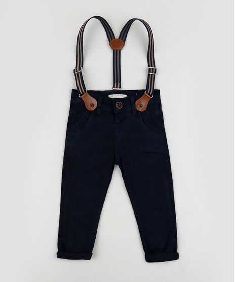 Calca-de-Sarja-Infantil-Slim-com-Suspensorio-Azul-Marinho-9435468-Azul_Marinho_1