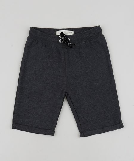 Bermuda-de-Moletom-Basica-com-Bolso-Cinza-9788614-Cinza_1