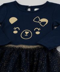 Vestido-Infantil-Ursinho-Manga-Longa-com-Tule-Azul-Marinho-9818773-Azul_Marinho_5