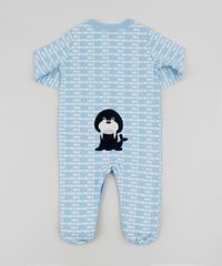 Macacao-Infantil-Leao-Marinho-Estampado-de-Espinha-de-Peixe-com-Pezinho-Manga-Longa-Azul-9850076-Azul_2