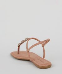 Rasteirinha-Feminina-Oneself-com-Bolas-em-Verniz-Bege-9906516-Bege_4