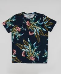 Camiseta-Juvenil-Estampada-Folhagem-Manga-Curta-Azul-Marinho-9937248-Azul_Marinho_1