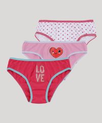 Kit-de-3-Calcinhas-Infantis-Estampadas-de-Coracoes-Multicor-9946938-Multicor_1
