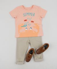 Camiseta-Infantil--Summer--Caranguejo-Manga-Curta-Laranja-9952866-Laranja_3