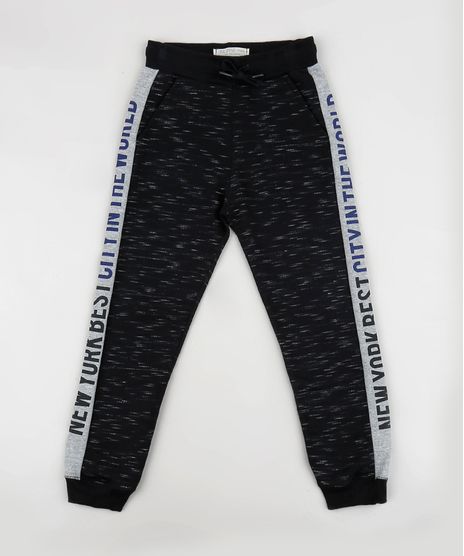 Calca-de-Moletom-Infantil---New-York-Best-City--Preta-9953592-Preto_1