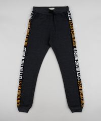 Calca-de-Moletom-Juvenil---New-York-Best-City--Chumbo-9953813-Chumbo_1