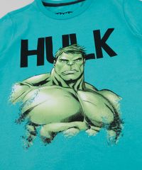 Conjunto-Infantil-de-Camiseta-Hulk-Manga-Curta---Short-de-Moletom-Azul-9954596-Azul_3