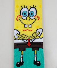 Meia-Masculina-Cano-Alto-Bob-Esponja-Amarela-9957143-Amarelo_4
