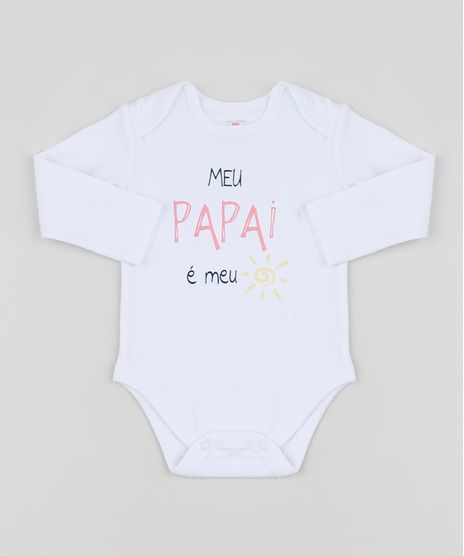 Body-Infantil--Meu-Papai-e-Meu-Sol--Manga-Longa-Branco-9842921-Branco_1