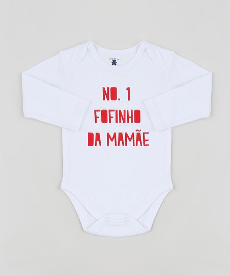 Body-Infantil--N-1-Fofinho-da-Mamae--Manga-Longa-Branco-9842927-Branco_1