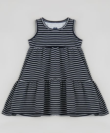 Vestido-Infantil-Listrada-Sem-Manga-Preto-9954169-Preto_1