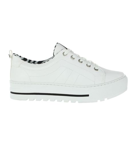 tenis casual via marte branco