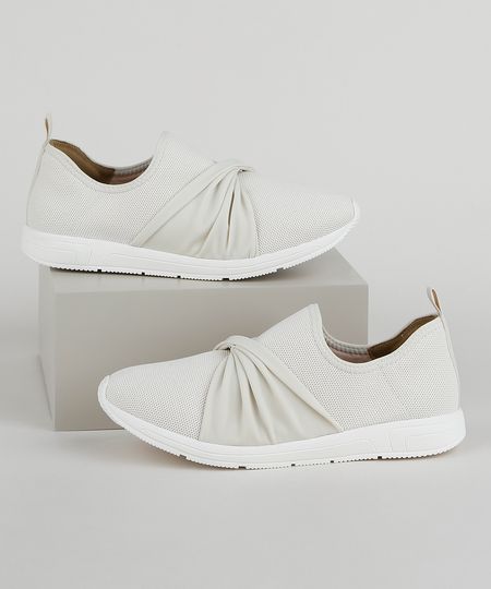 Tenis-Slip-On-Feminino-Bebece-Knit-com-No-Branco-9958459-Branco_1 Tenis-Slip-On-Feminino-Bebece-Knit-com-No-Branco-9958459-Branco_1