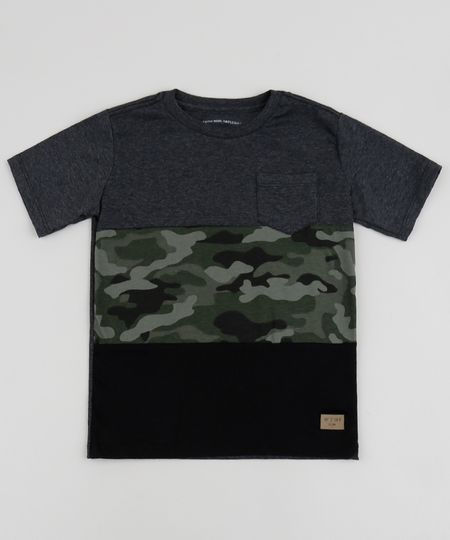 Camiseta-Infantil-com-Recorte-Estampado-Camuflado-e-Bolso-Manga-Curta-Gola-Careca-Cinza-Mescla-Escuro-9952988-Cinza_Mescla_Escuro_1 Camiseta-Infantil-com-Recorte-Estampado-Camuflado-e-Bolso-Manga-Curta-Gola-Careca-Cinza-Mescla-Escuro-9952988-Cinza_Mescla_Escuro_1