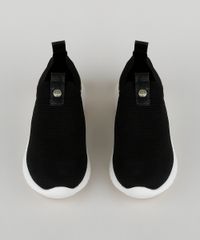 Tenis-Feminino-Bebece-Knit-Esportivo-com-Detalhe-Metalizado-Preto-9958447-Preto_5